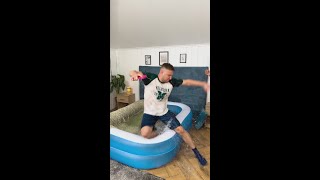 Pool for a Bed Prank 🛏️🏊 prank funny comedy [upl. by Drus94]