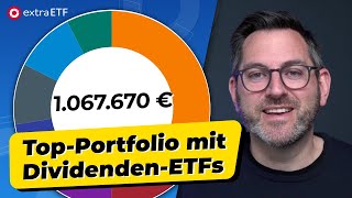 Ruhestand mit Dividenden Joachim zeigt sein 1 Millionen € Portfolio  extraETF PortfolioReview [upl. by Yerga]