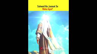 Saheed Ko Jannat Se Roka Gya shorts [upl. by Nelon]