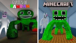 I Remade GARTEN OF BAN BAN 6 Trailer In Minecraft [upl. by Arvell77]