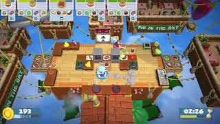 Overcooked 2 Level 64 2 Players 3 Stars [upl. by Saihtam20]