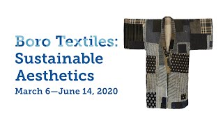 Boro Textiles Sustainable Aesthetics [upl. by Arba]