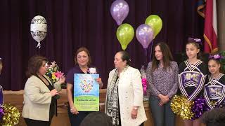 VolunteerEmployee Recognition at Manzano Middle School 32718 [upl. by Melamed]