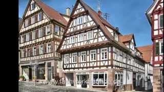 Calw Eine Fachwerktour durch die schöne Altstadt in Baden Württemberg [upl. by Yadsnil226]