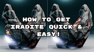 How To Get Iradite Quick amp Easy Waframe Tutorial PATCHED [upl. by Berenice]