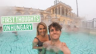 First Thoughts On Hungary  Budapest Vlog [upl. by Ylekalb]