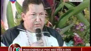 Chávez le pide más vida a Dios [upl. by Trenton739]