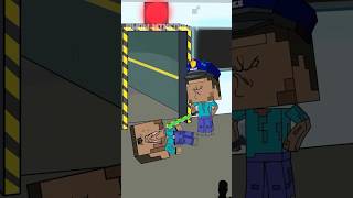 Help Baby Steve Policemen Scans ampamp Searches The Greedy Visitors youtubeshorts shortsvideo [upl. by Jami332]