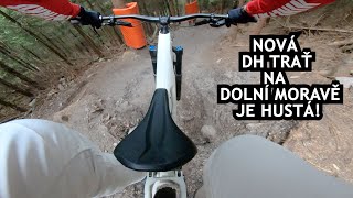 NOVÁ DOWNHILL TRAŤ NA DOLNÍ MORAVĚ NEVYŠLA PODLE PŘEDSTAV😱😤 ZACHRÁNIL TO BIKEPARK PEKLÁK [upl. by Pease]