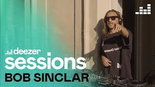 Bob Sinclar mixe par surprise sur un balcon parisien  Deezer Session [upl. by Maxfield]