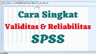 Uji Validitas dan Reliabilitas SPSS  Uji Validitas Kuesioner Skala Likert SPSS [upl. by Imtiaz]