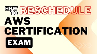 pearsonvue aws certification Exam Rescheduling A Stepbystep Guide [upl. by Fulcher558]