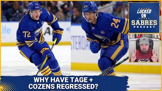 Why have Tage Thompson  Dylan Cozens regressed [upl. by Nicki]