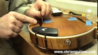 K amp K Pickup Installation on an F5 Style Mandolin  Luthier Tips du Jour Episode 115 [upl. by Lazarus]