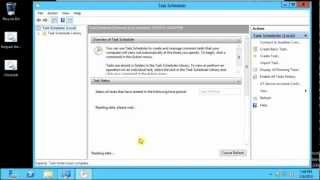 Windows Task Scheduler Overview on Windows Server 2012 [upl. by Vullo868]