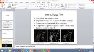 Cours de traitement dimage  Seuillage [upl. by Petes848]