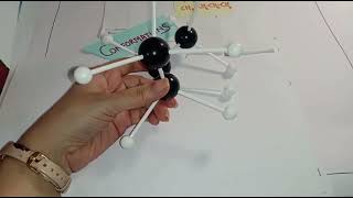 Conformational analysis nbutane Msc Chemistry II year [upl. by Eecyal49]