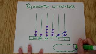 Mathématique  représenter un nombre à 6 chiffres avec et sans échange en utilisant labaque [upl. by Michaele]