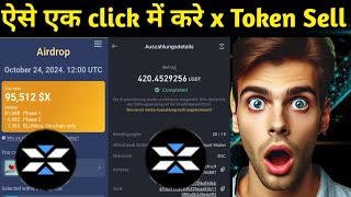 How to Withdraw X Tokens from X Empire to Your Indian Bank Account  X Token Price Prediction [upl. by Jonathon]