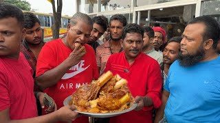 ৫ কেজির গরুর নেহারী খেয়ে ঢাকার রাস্তায় আবারো বিশ্ব রেকর্ড গড়লো মিরপুরের জহির খাদক [upl. by Finnie227]