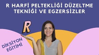 R Peltekliğini Düzeltme Tekniği ve R Harfi Diksiyon Çalışması [upl. by Press]