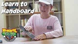 Learn how to Handboard  Shuv Ollie and Kickflip [upl. by Groome753]