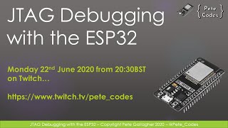 JTAG Debugging with the ESP32 Visual Micro and PlatformIO [upl. by Milde]