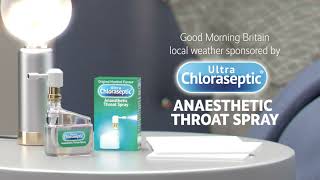 Ultra Chloraseptic Anaesthetic Sore Throat Spray Winter 2021 TV Advert [upl. by Quackenbush]