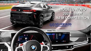 NOVA BMW X6M COMPETITION 2024 ZERO KM V8 TURBO PRONTA ENTREGA MELHOR QUE LAMBORGHINI URUS [upl. by Sosanna]