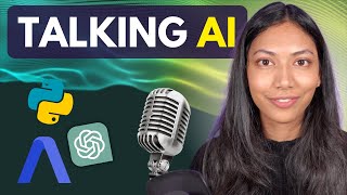 Build Talking AI ChatBot with TexttoSpeech using Python [upl. by Tannenwald140]