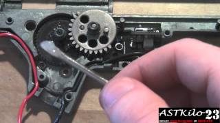 Tech Tips Lubricating an Airsoft Gearbox ASTKilo23 [upl. by Llevaj]