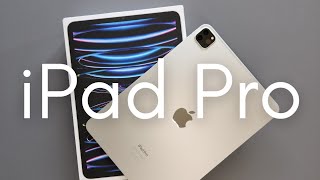 Apple iPad Pro 11quot 2022 Unboxing [upl. by Ahsert521]