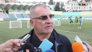 JSK – Déclarations De L’entraineur Et Le Capitaine Des Canaris Avant Le Match De Royal Léopards [upl. by Nertie]