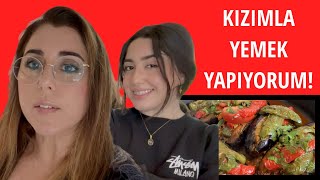 İSVİÇREDEKİ EVİMDE KIZIMLA YEMEK YAPIYORUM MİSAFİRİM GELDİ [upl. by Cara572]