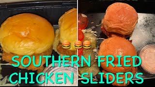 The Cheesecake Factory kuwait southernfriedchicken sliders viral grilledsalmon food chicken [upl. by Nyliac]