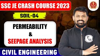 constant head permeability  Numerical on Permeability of Soil Discharge amp Seepage velocity of soil [upl. by Ayana609]