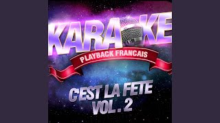 Maya Labeille — Karaoké Playback Instrumental — Rendu Célèbre Par Nadine Delanoë [upl. by Mehalek]