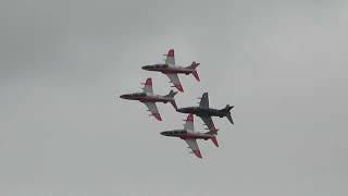 Finnish Midnight Hawks Display RIAT 2024 Totterdown [upl. by Ait601]