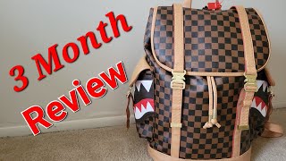 Sprayground Henny Air To Throne Monte Carlo 3 Month Review [upl. by Airetas]