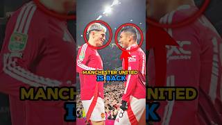 Manchester united is back football manchesterunited [upl. by Shanleigh]