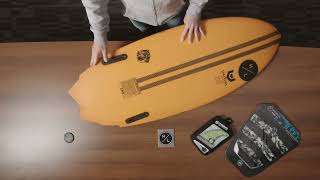 2021 Hyperlite Varial Accelerator Wakesurf Board [upl. by Phelips]