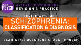 Reliability Validity Diagnosis  Questions amp Revision  ALevel  AQA Psychology  Schizophrenia [upl. by Mensch605]