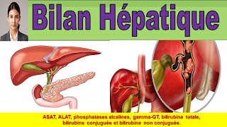 Interpréter un Bilan Hépatique ASAT ALAT phosphatases alcalines gammaGT bilirubine [upl. by Ruff]