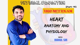 Heart anatomy and physiology 1 by Rahul sir  Heart composition  Circulatory system  PE UGC NET [upl. by Noelopan]