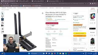 SAIBA QUAL PLACA WIRELESS COMPRAR PARA O SEU PC  ROTEADOR TAMBÉM PARA CASAR DIREITINHO [upl. by Yroffej]