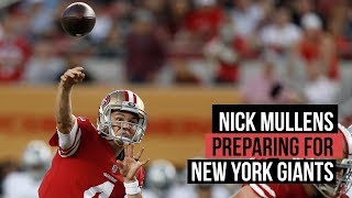 49ers Nick Mullens ready for Giants after debut win [upl. by Home]