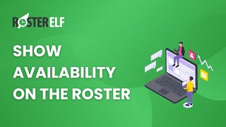 Show Staff Availability on the Roster [upl. by Ferree]