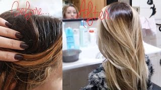 DECOLORAZIONE con Olaplex e come TONALIZZARE i capelli arancioni [upl. by Wivinah]