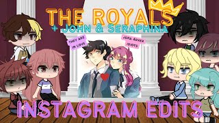 The Royals  John amp Seraphina react to instagram edits  UnOrdinary  12 [upl. by Symons]