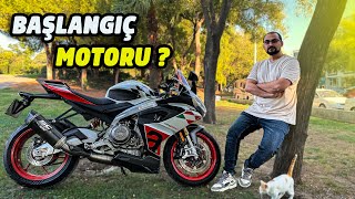 Aprilia RS 660  Başlangıç Motoru [upl. by Curhan]